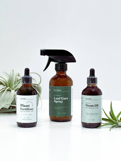 Leaf Care Spray - 8oz l Plant Leaf Cleaner and Shine