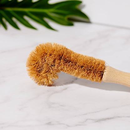 Bamboo & Coconut Fiber Bottle Cleaning Brush (Unbranded)