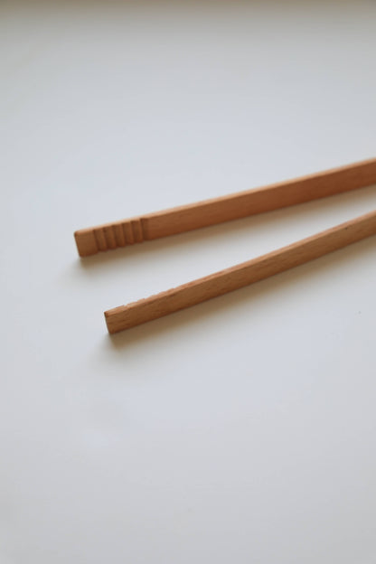 Beech Wood Tongs