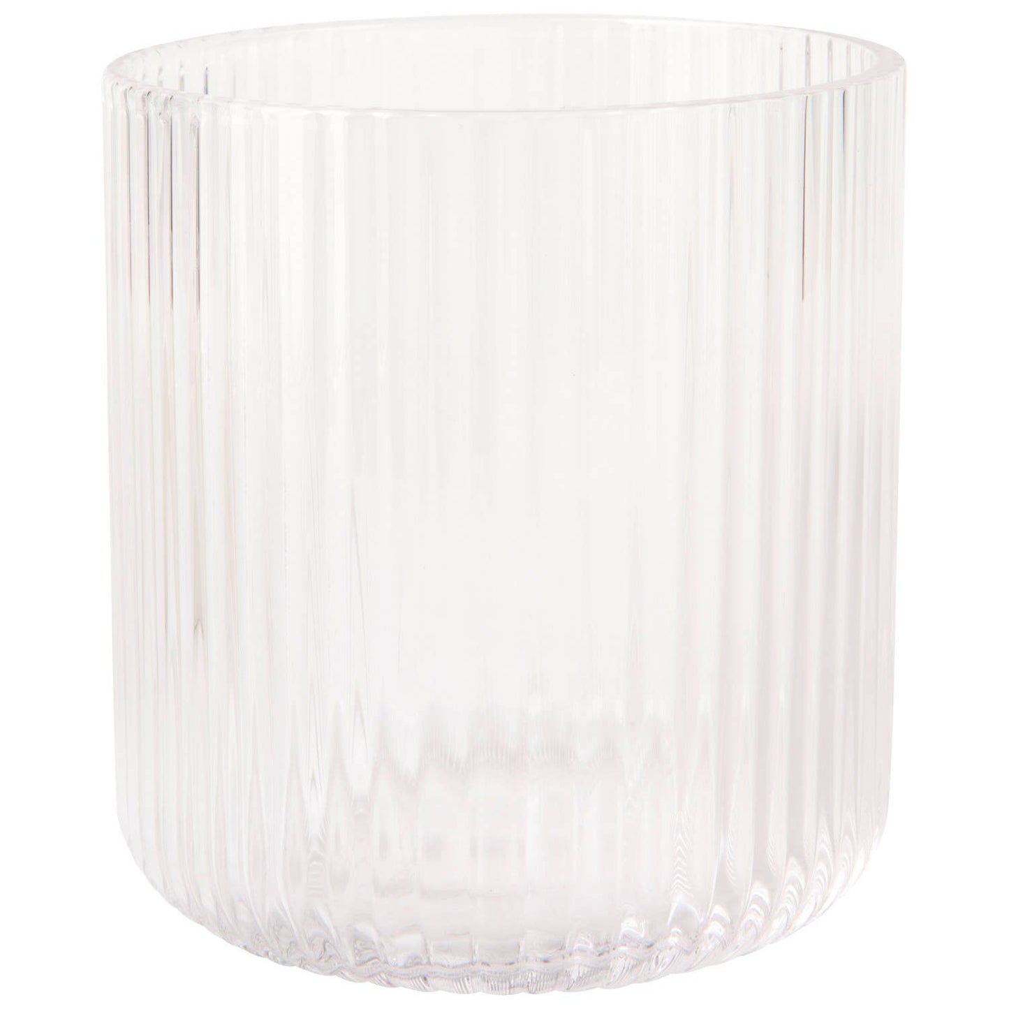 Fluted Glass 12 oz - Clear