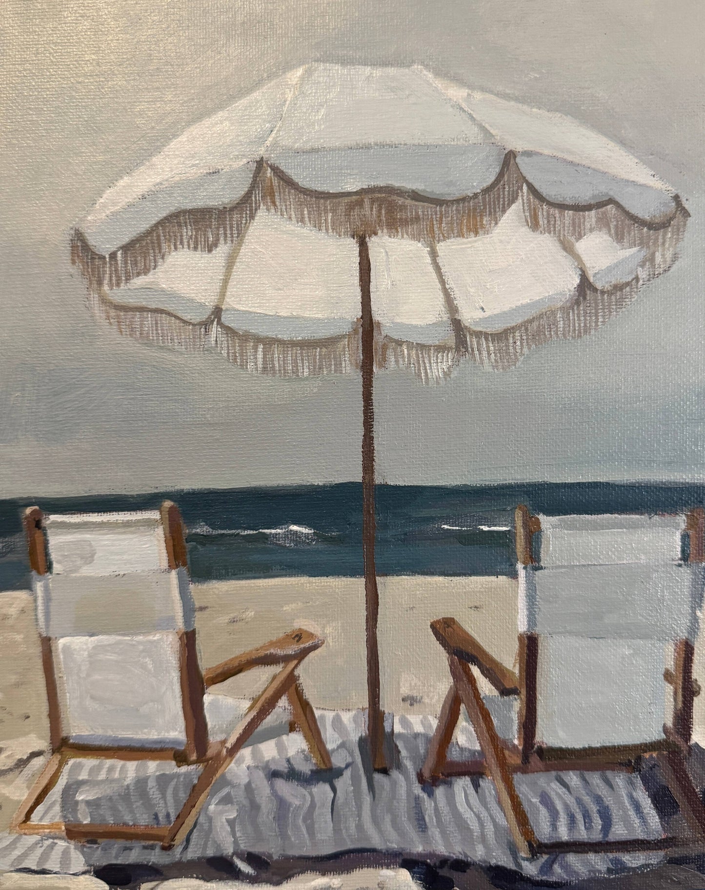 "Newport Beach" Print 5x7 Framed