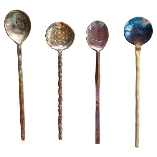 Hand Forged Copper Spoons