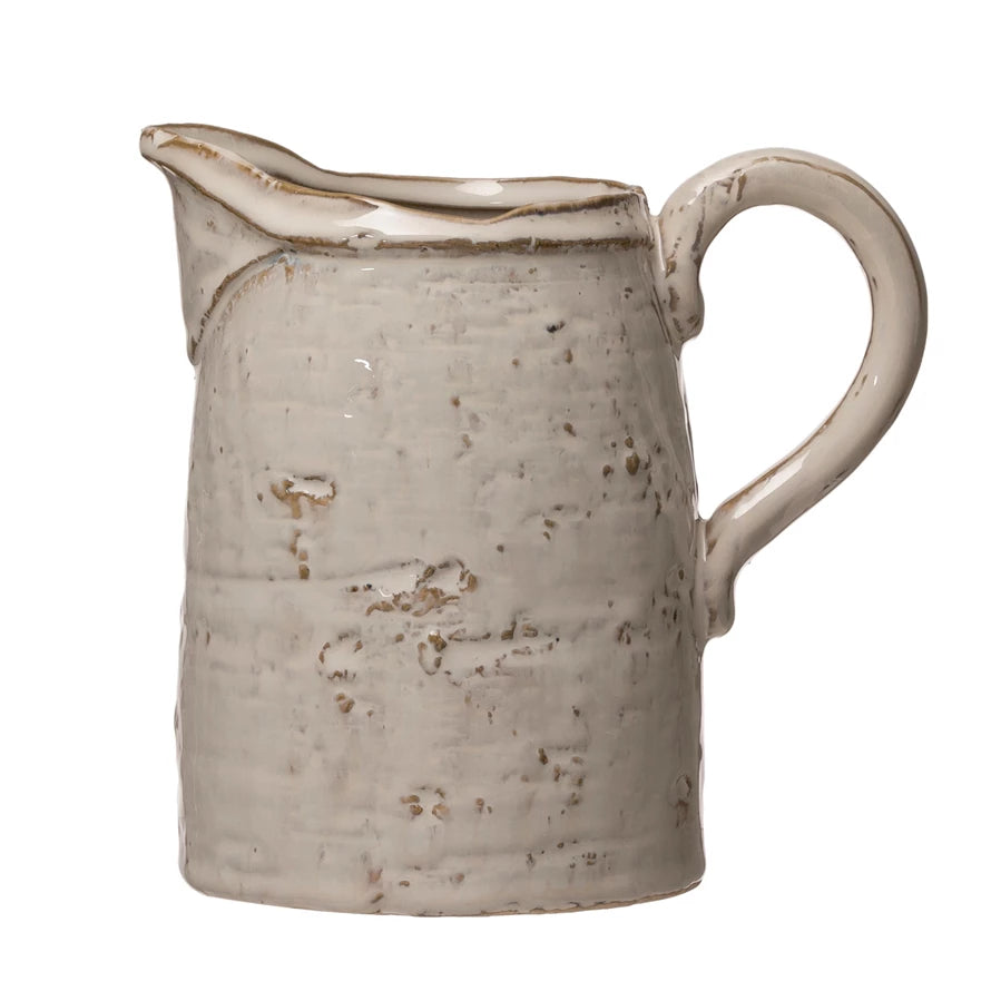 Stoneware Pitcher