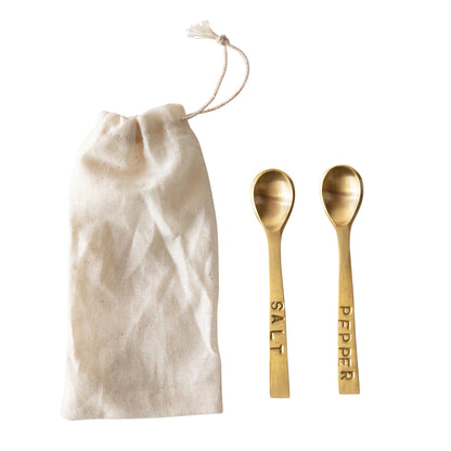 Salt + Pepper Spoons