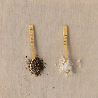 Salt + Pepper Spoons