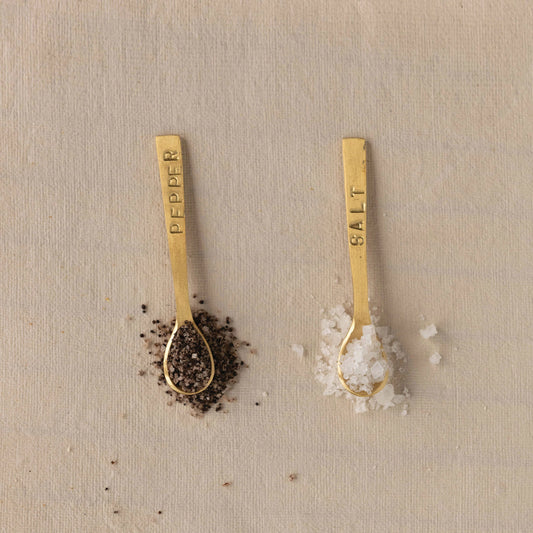 Salt + Pepper Spoons