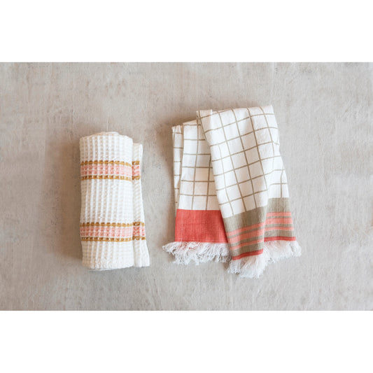 Patterned Tea Towel, 2 styles