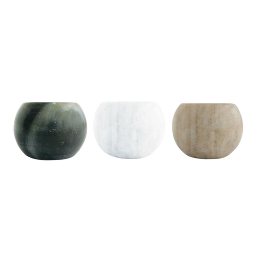 Marble Pinch Pots, 3 colors