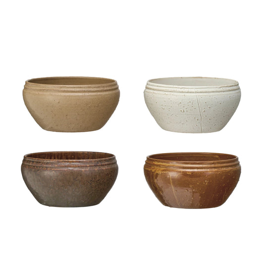 Vintage Reproduction Bowls, 4 colors