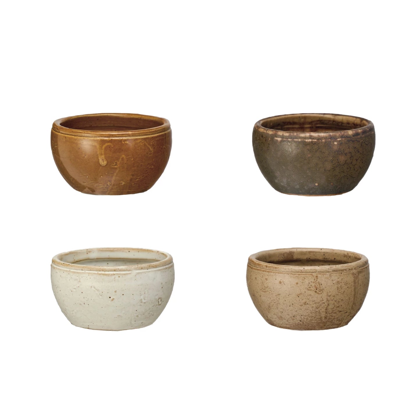 Pinch Pot Reproduction Bowls, 4 colors