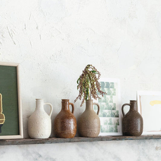 Stoneware Jug, 4 colors