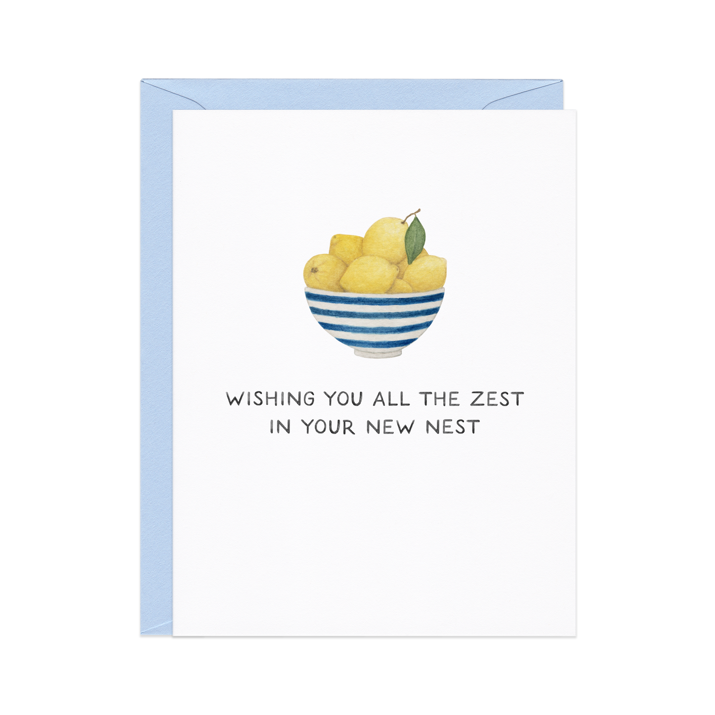 All The Zest — Lemon Pun Housewarming Card
