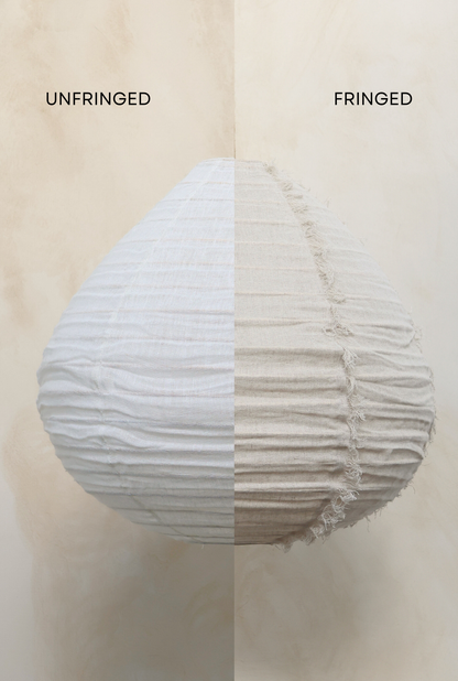 Linen Light Shade - Parlour Shape