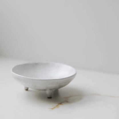 Footed Ceramic Display Bowl