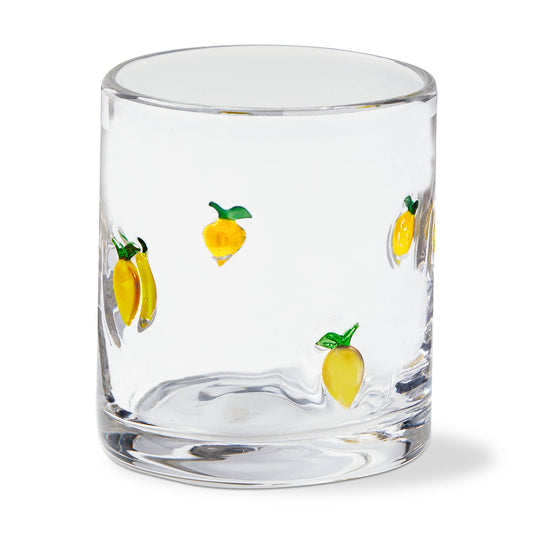 Lemon Double Old Fashioned Glass