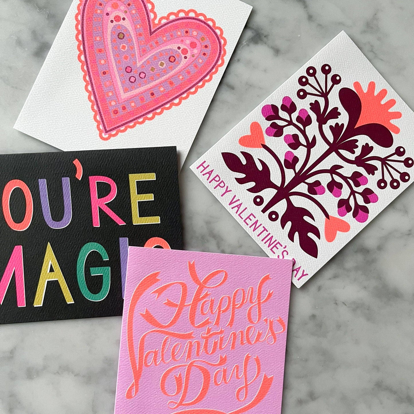 Embroidered Heart Note Card