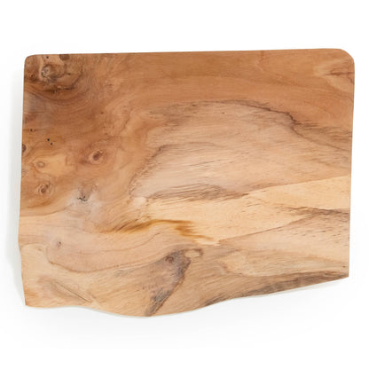 Live Edge Teak Charcuterie Board
