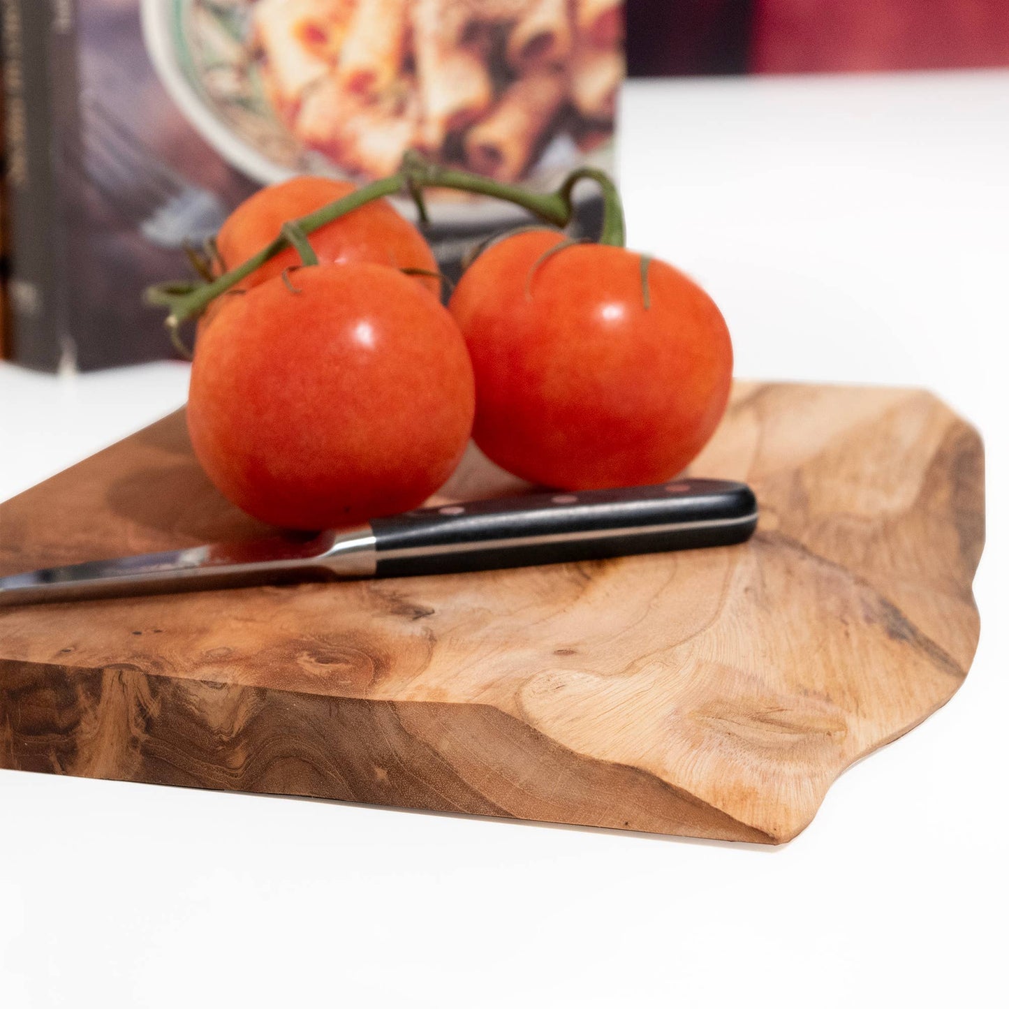 Live Edge Teak Charcuterie Board