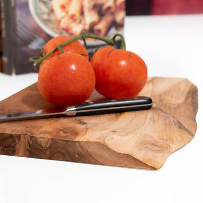 Live Edge Teak Charcuterie Board