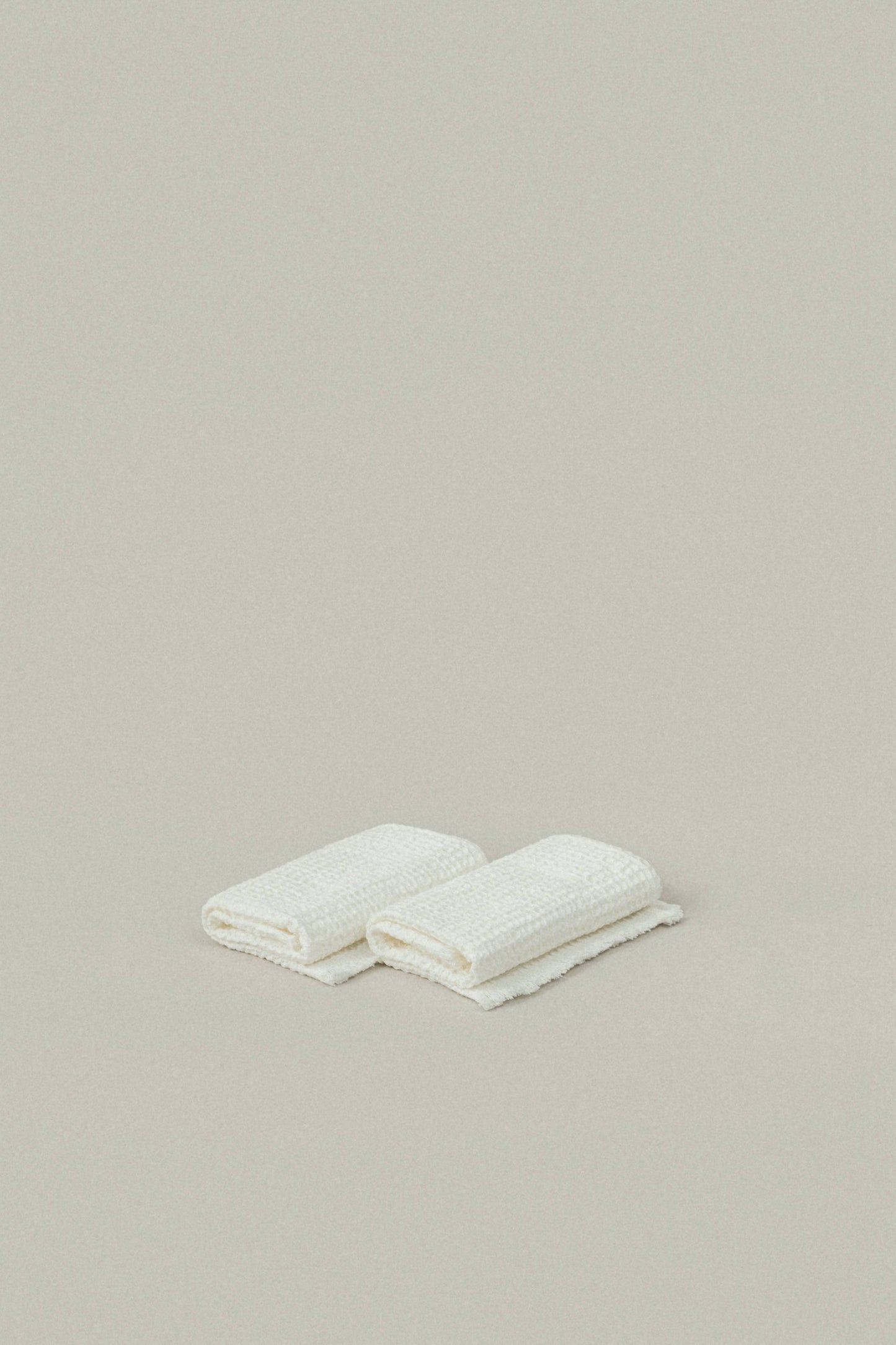 Quick Dry Soft Waffle Cotton Bath Towel | Soft White