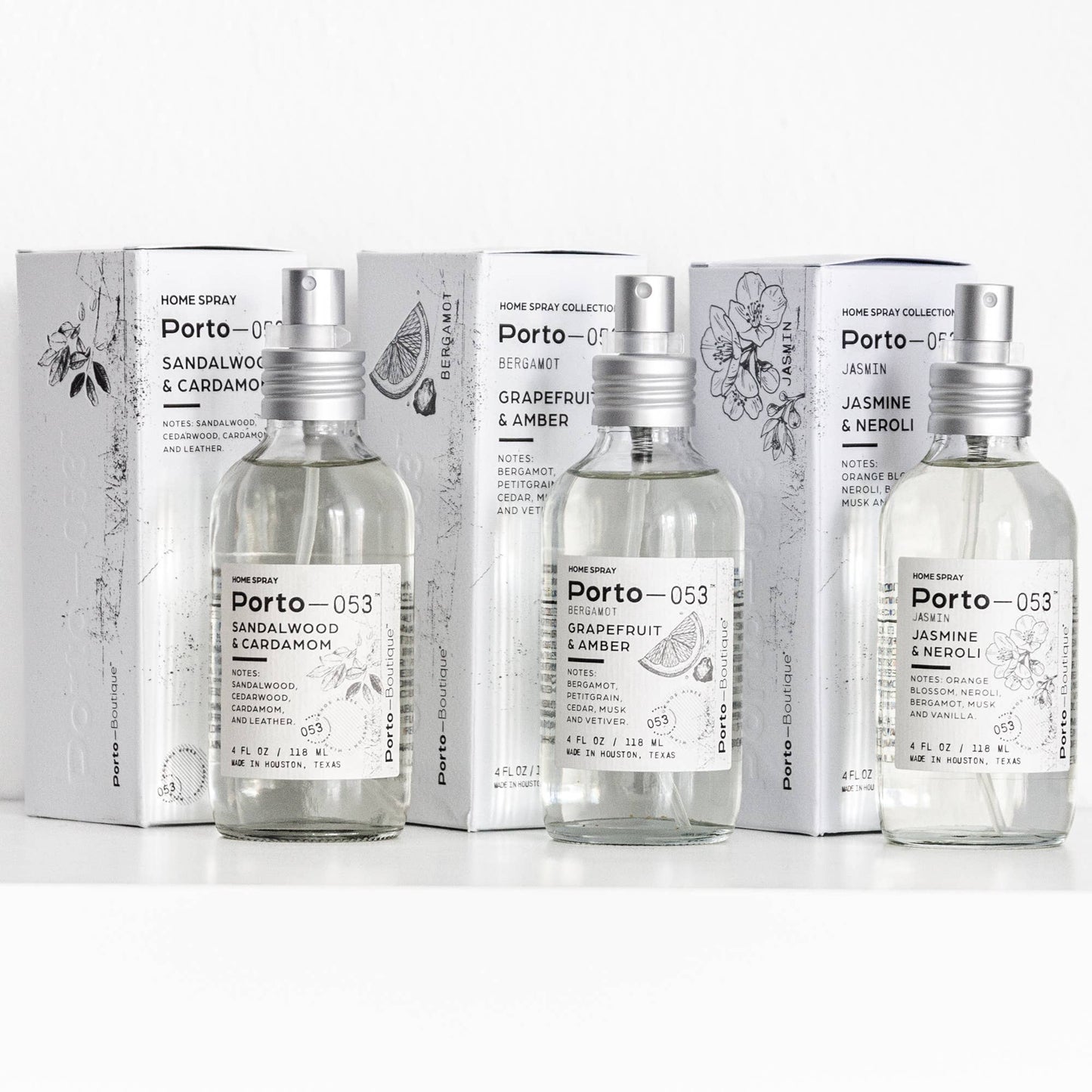 Room Spray Santal – Porto 053 Sandalwood Home & Linen Mist