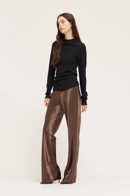 THICK MOCK-NECK TEE