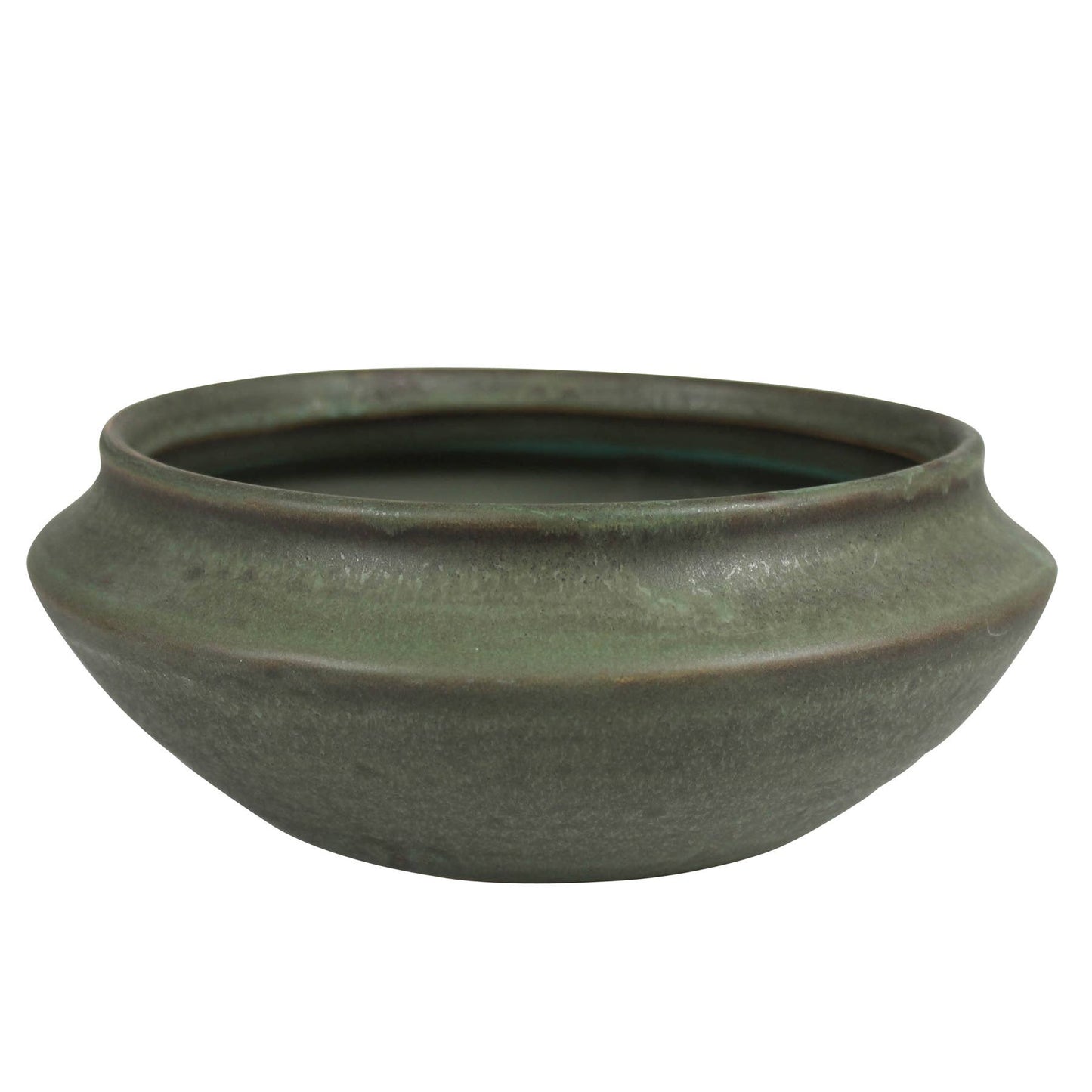 Pot, Ceramic, Green - Low