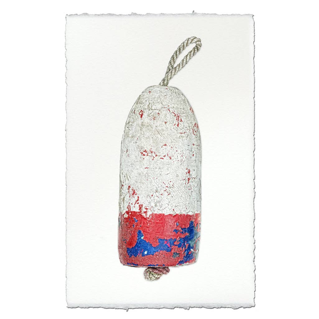 Framed Red Buoy #2