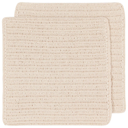 Homespun Natural Crocheted Dishcloths