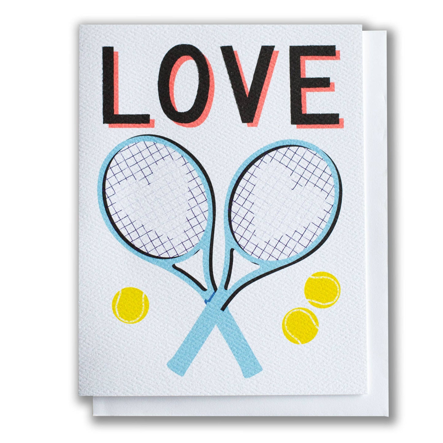 Tennis Love Note Card