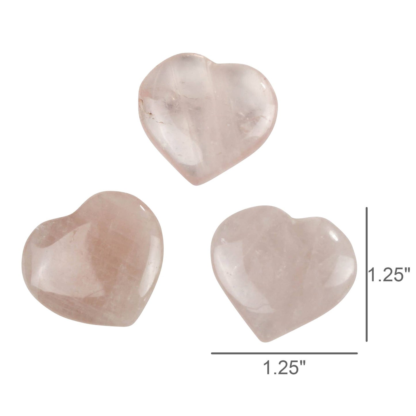 Heart, Rose Quartz