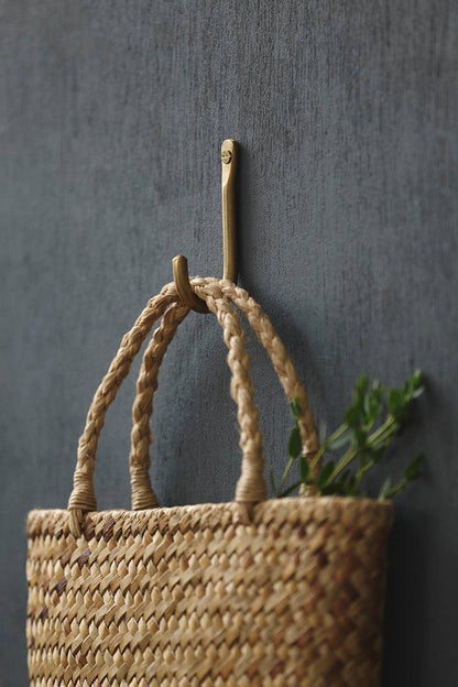 Brass Wall Single Hook
