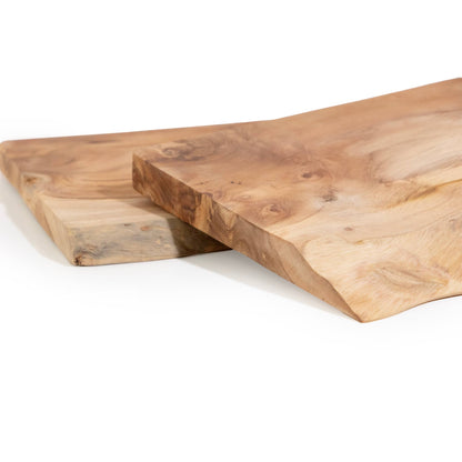 Live Edge Teak Charcuterie Board
