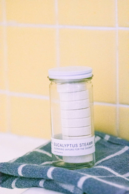 EUCALYPTUS STEAM® Cleansing Vapors for the Shower® - Normal Jar - No Tox Life