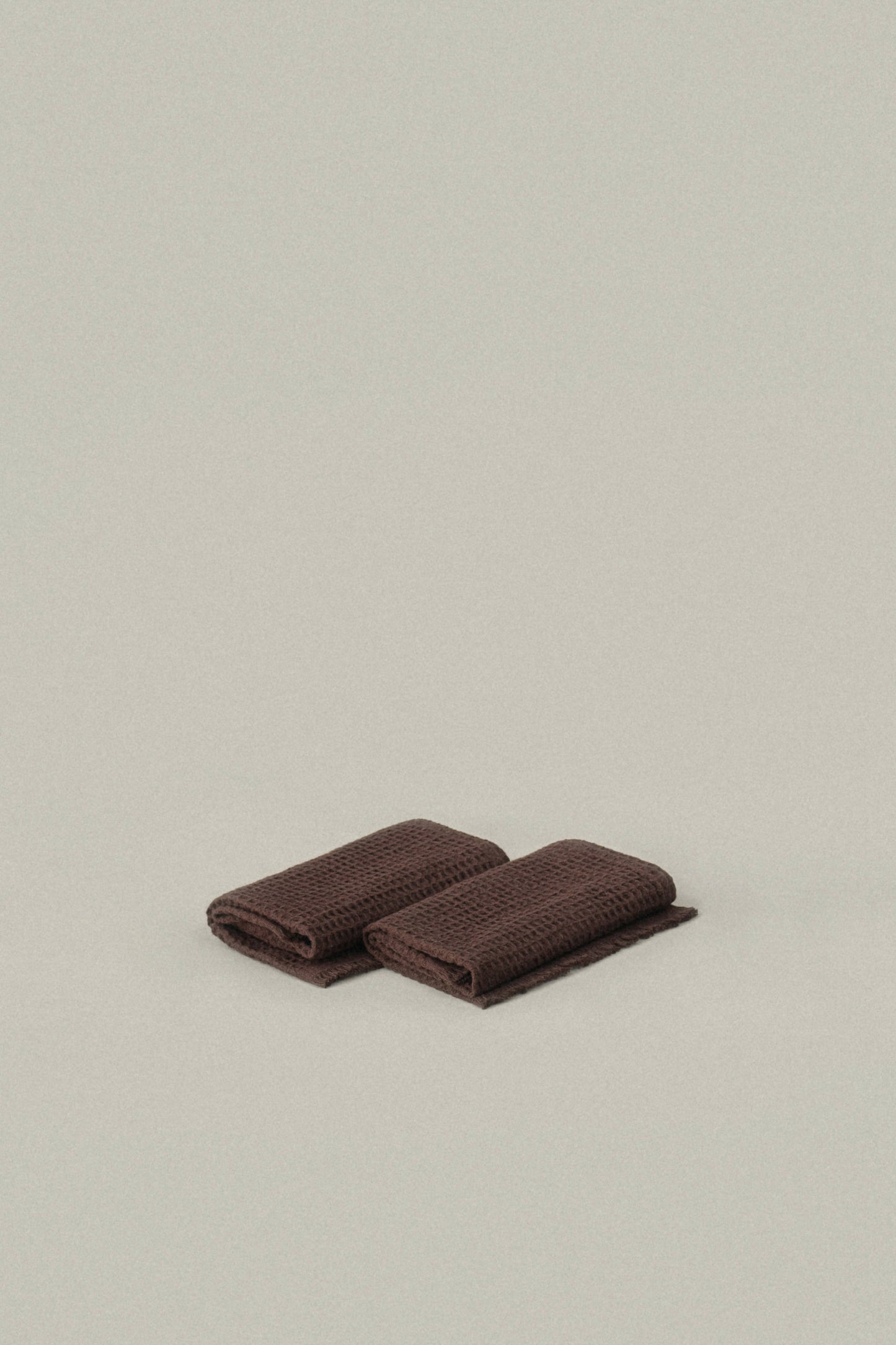 Quick Dry Soft Waffle Cotton Bath Towel | Umber Brown