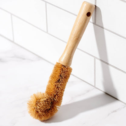 Bamboo & Coconut Fiber Bottle Cleaning Brush (Unbranded)