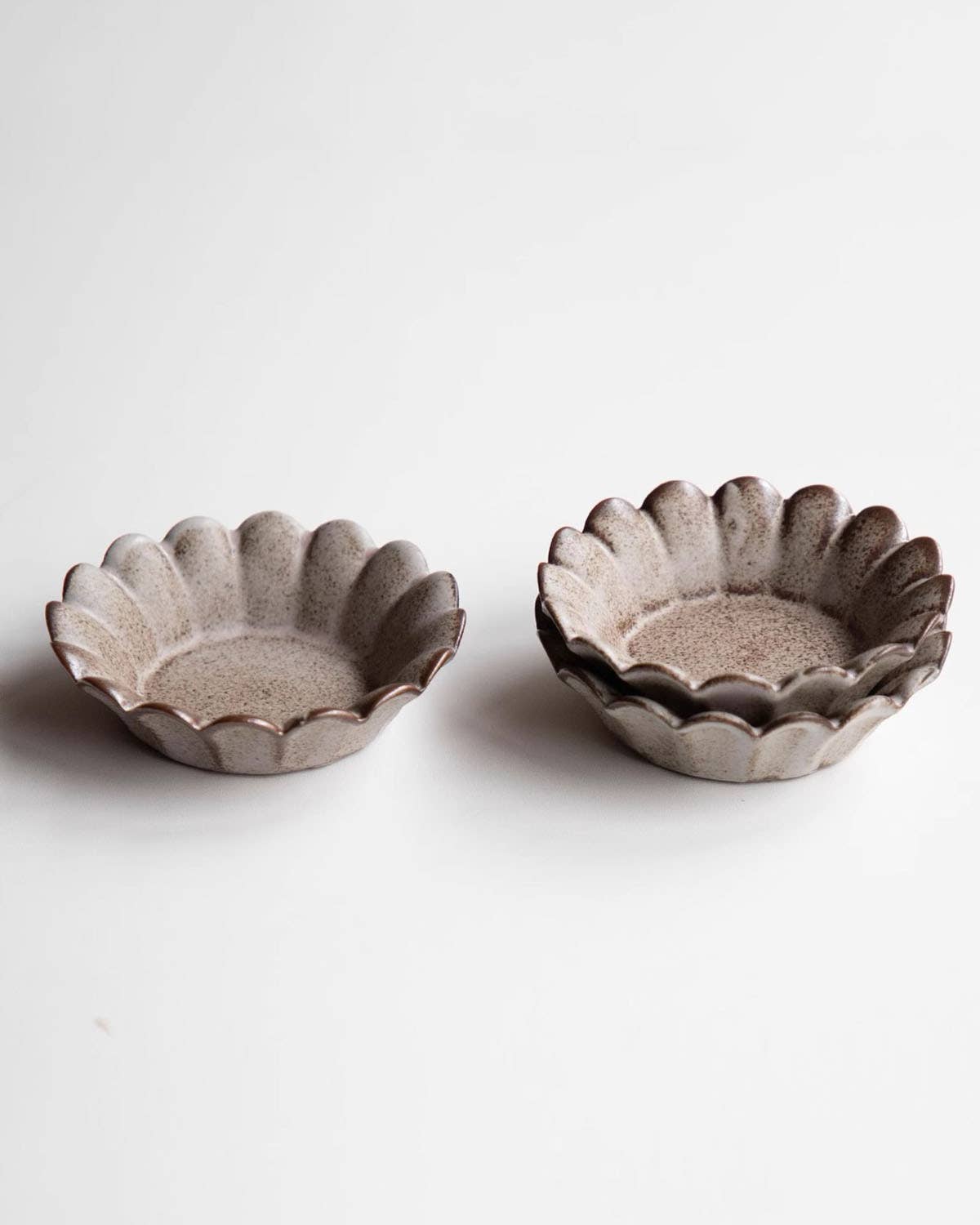 Flower Ceramic Pinch Bowls