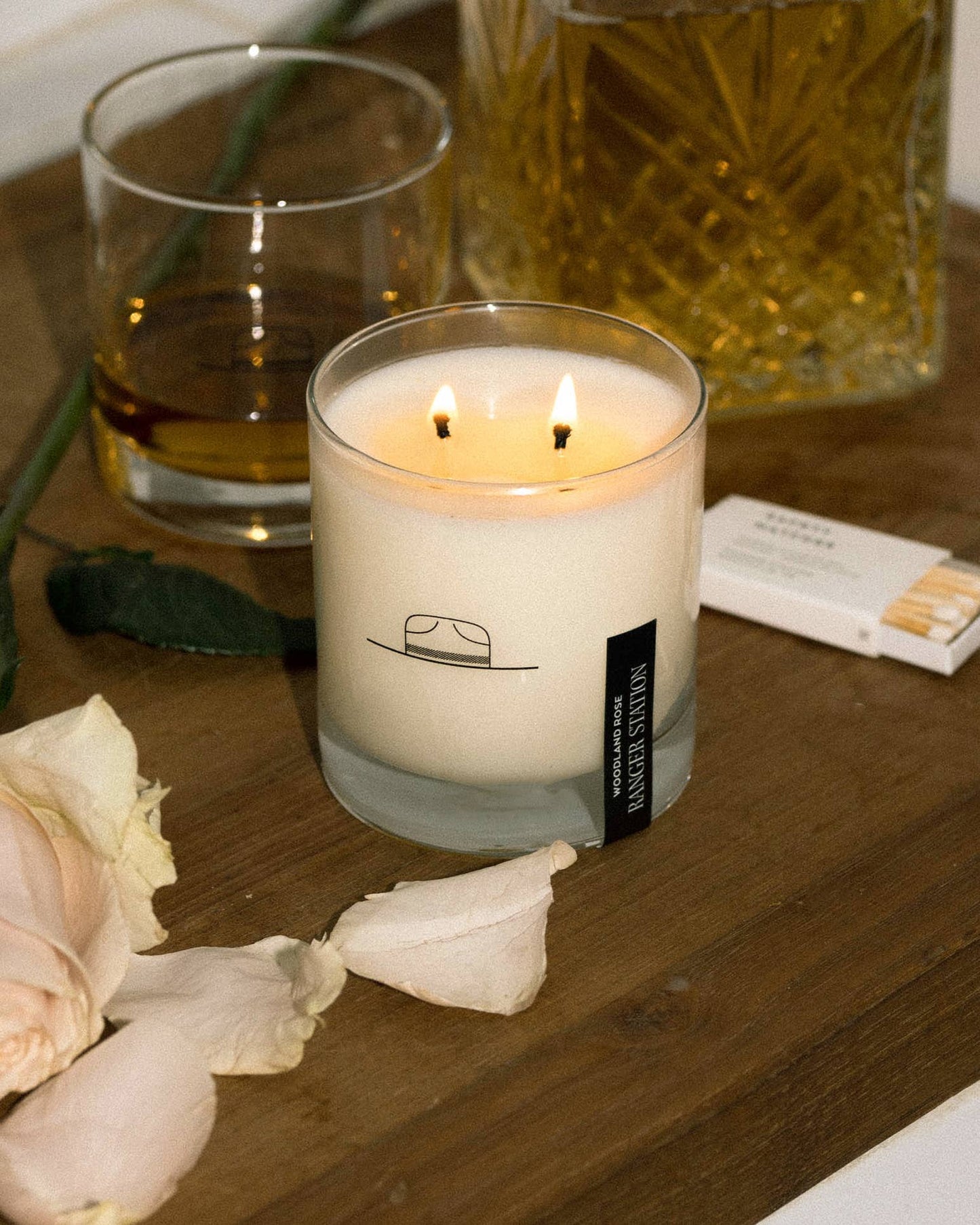 WOODLAND ROSE CANDLE