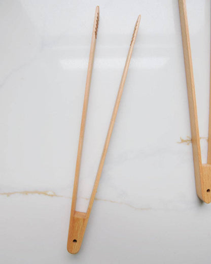 Beech Wood Tongs