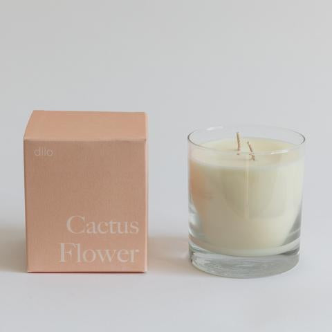 Cactus Flower Candle