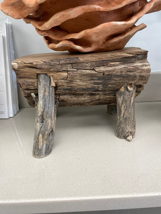 Chunky Wood Stool