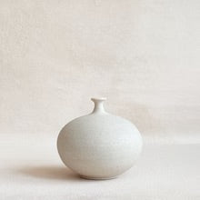 Medium Stones Vase in Stone