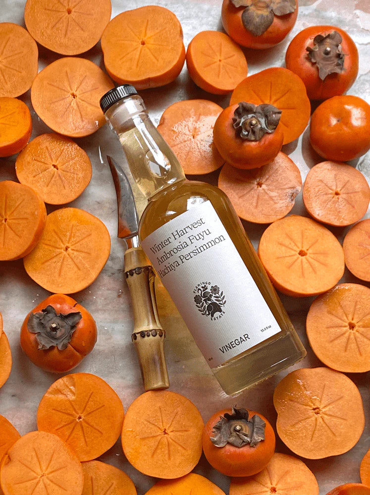 Winter Harvest Ambrosia Fuya Hachiya Persimmon Vinegar