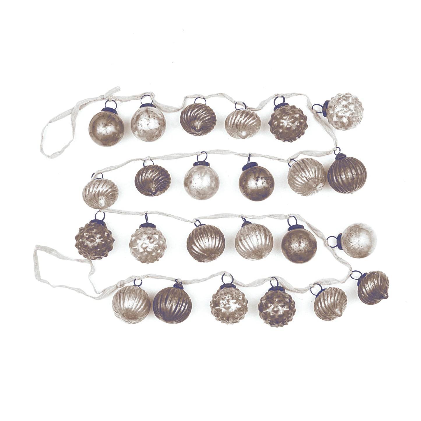 Glass Ornament Garland