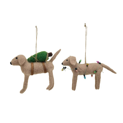 Dog Ornament, 2 styles