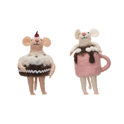 Dessert Mouse Ornament