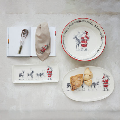 Santa Serving Platter