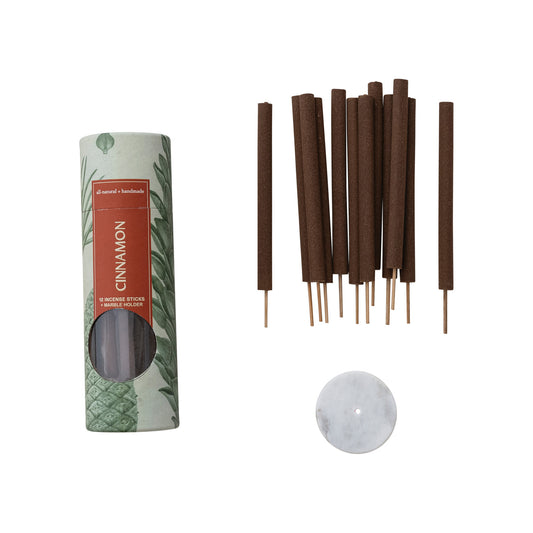 12 Piece All Natural Cinnamon Incense Sticks
