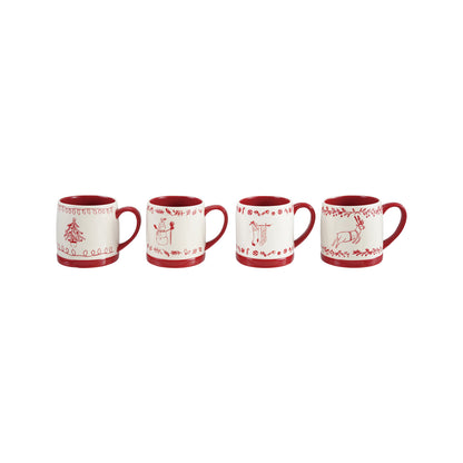 Holiday Mug, 4 Styles