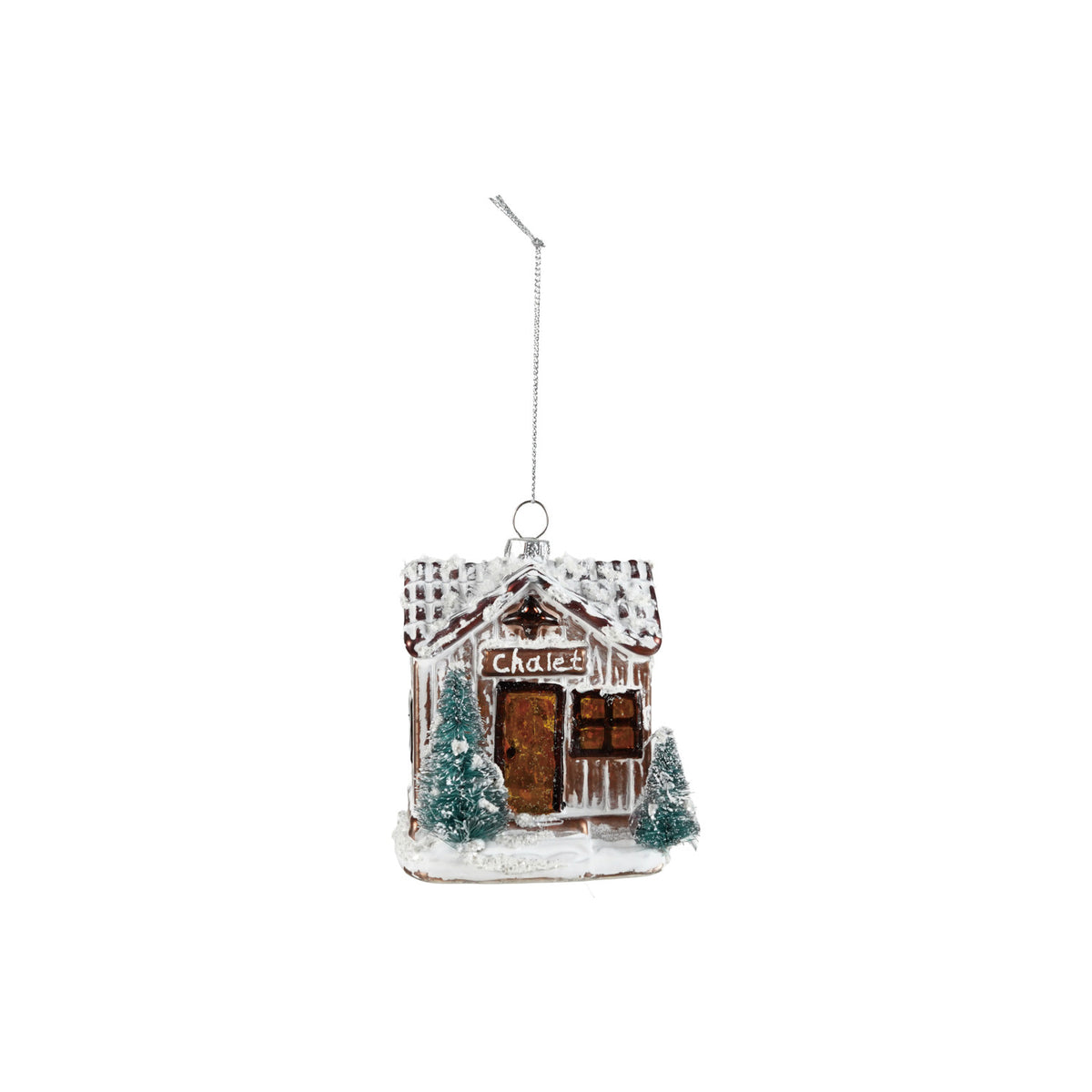 Glass House Ornament